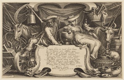 Tittelside, "The Farmhouse and Landscape Series" av Abraham Bloemaert