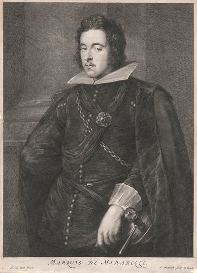 Marquis de Mirabelle av Abraham Blooteling