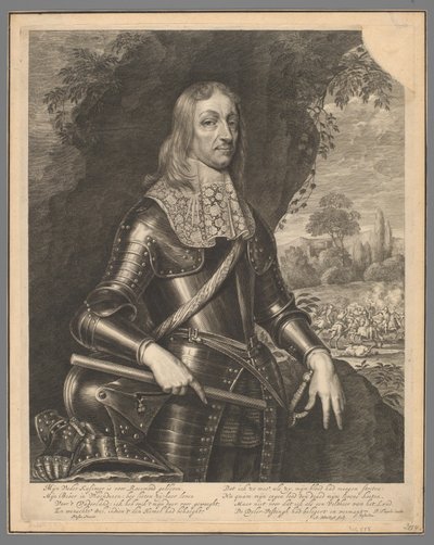 Portrett av Willem Frederik, greve av Nassau-Dietz av Abraham Bloteling