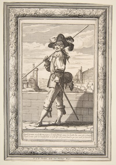 En Piqueman, 1632. av Abraham Bosse