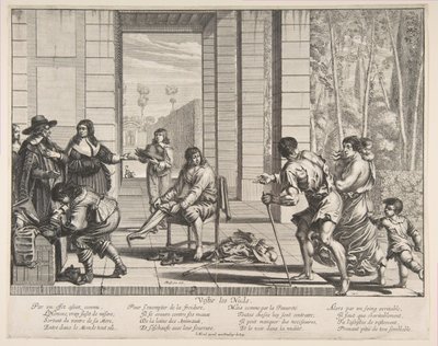 Klestiggere, 1635. av Abraham Bosse