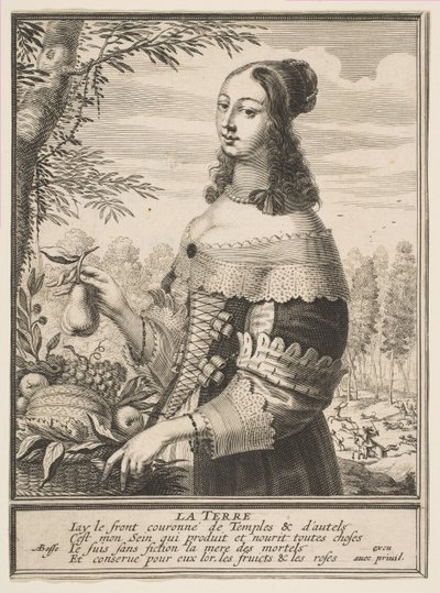 Jorden, 1630. av Abraham Bosse
