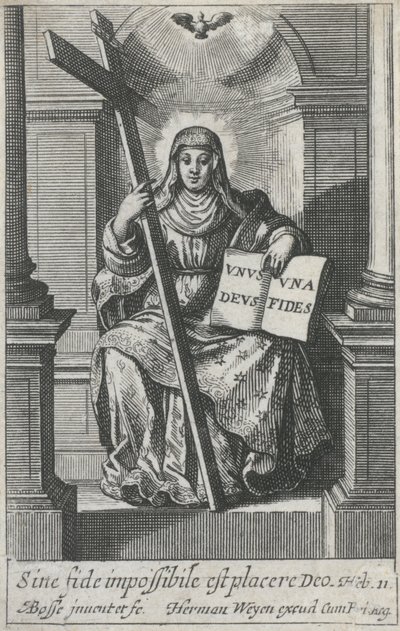Ecclesia av Abraham Bosse
