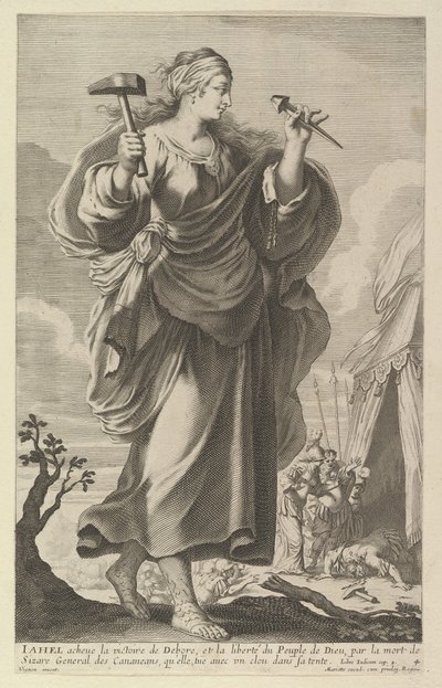 Jahel, 1647 av Abraham Bosse