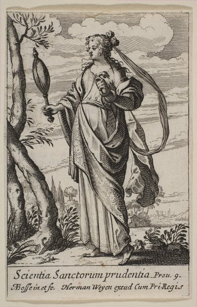 Prudence, 1636. av Abraham Bosse
