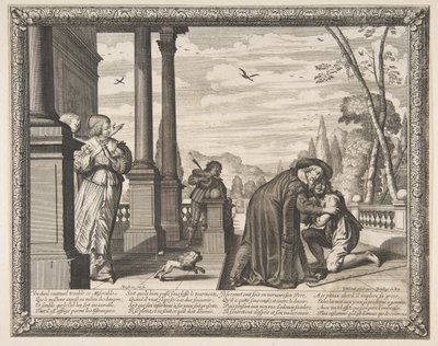 Return of the Prodigal Son, ca. 1636. av Abraham Bosse