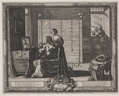Syn (La Veue), ca. 1635-38 (gravering og etsning) av Abraham Bosse