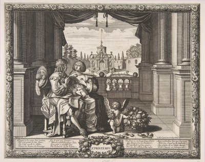 Våren, 1635-37. av Abraham Bosse