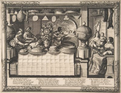 Konditoren, 1632-35. av Abraham Bosse