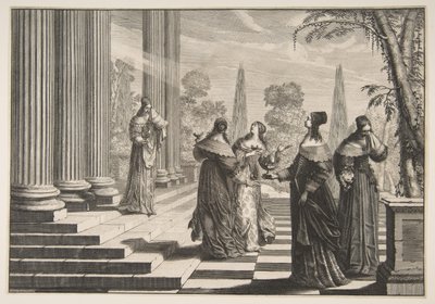 The Foolish Virgins Rejected, ca. 1635. av Abraham Bosse