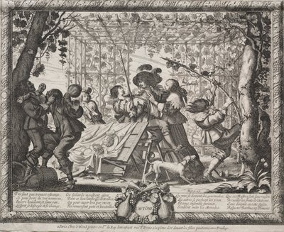 De fire årstidene: Høst av Abraham Bosse