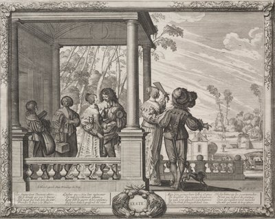 De fire årstidene: Sommer av Abraham Bosse