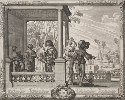De fire årstider: Sommer, 1635. av Abraham Bosse