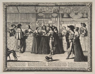 Galleriet til Justispalasset, ca. 1638. av Abraham Bosse