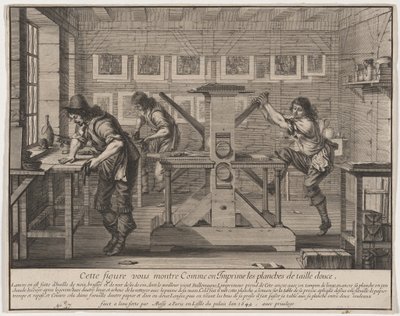 Dyptrykkerne av Abraham Bosse