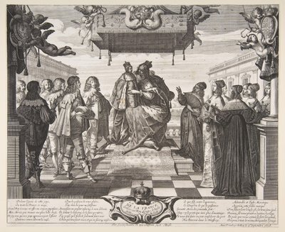 Frankrikes glede, 1638. av Abraham Bosse