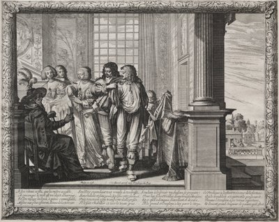 The Prodigal Son: Dressing for the Feast. av Abraham Bosse