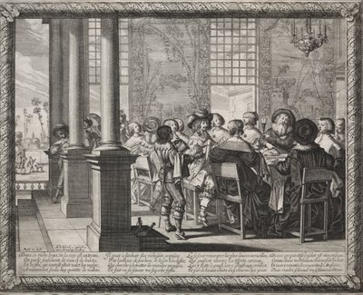 The Prodigal Son: Festen til ære for den fortapte sønnens retur av Abraham Bosse