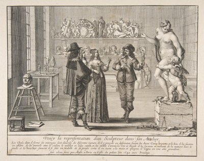 Billedhuggeren av Abraham Bosse