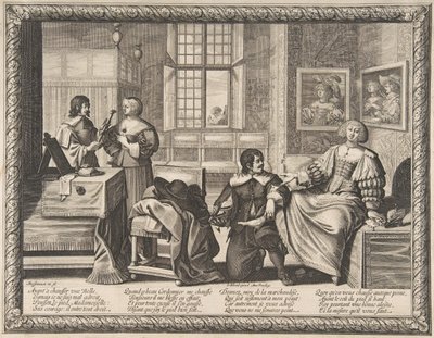Skomakeren, 1632-33. av Abraham Bosse