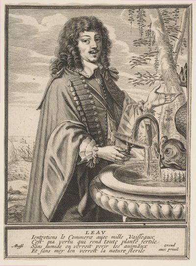 Vann, ca. 1630. av Abraham Bosse