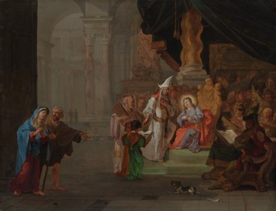 Kristus blant legene, 1668. av Abraham Hondius