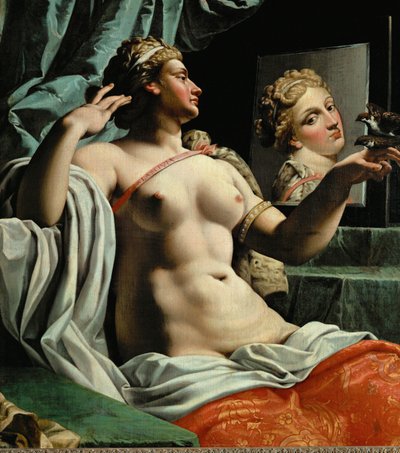 Lascivia (olje på lerret) av Abraham Janssens