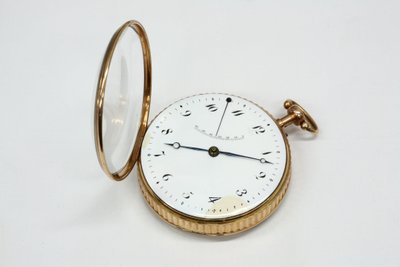 Perpetuelle-klokke, 1783 (gullkasse) av Abraham Louis Breguet