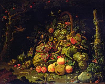 Fruktkurv av Abraham Mignon
