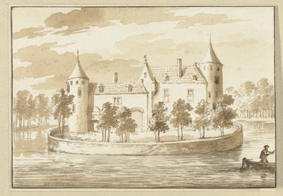 Hus i Baarsdorp på Zuid-Beveland av Abraham Rademaker