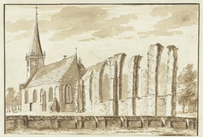 kirke i Heiloo av Abraham Rademaker