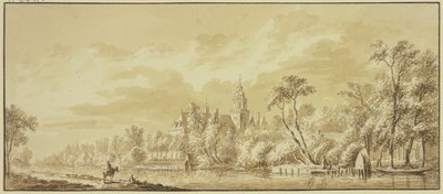 Nijenrode slott ved Vecht av Abraham Rademaker