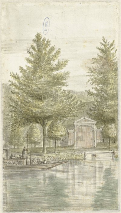 Trekschuit (Tug-Boat) ved siden av Artist
