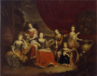 Barna til prins Jean George II d