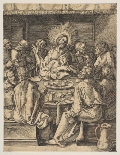 Nattverden, fra The Small Passion copy.n.d. av Abraham Waesberge