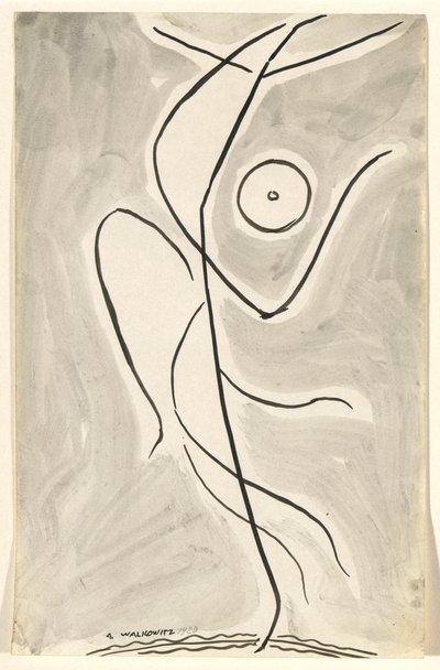 Danseabstraksjon: Isadora Duncan (eller av Abraham Walkowitz