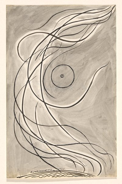 Danseabstraksjon: Isadora Duncan (eller av Abraham Walkowitz