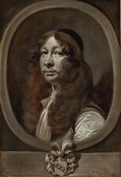 Heinrich von Delwig, svensk oberst av Abraham Wuchters