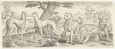 hunder Dyr (serietittel) av Abraham de Bruyn (possibly)