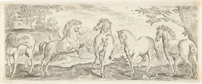 Hester Dyr (serietittel) av Abraham de Bruyn (possibly)
