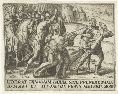 De eldste blir ført bort Historien om Susanna (serietittel) av Abraham de Bruyn