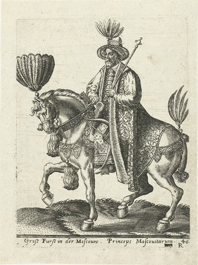 Storhertug av Muscovy, 1577 av Abraham de Bruyn