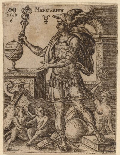 Merkur av Abraham de Bruyn