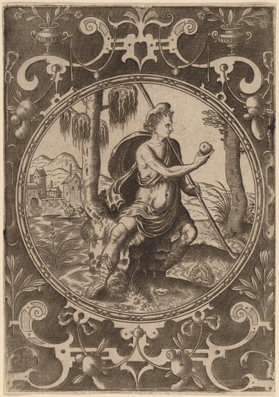 Paris med eplet av Abraham de Bruyn