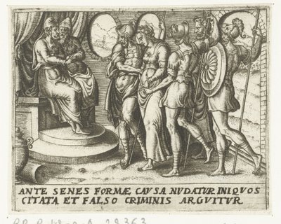 Susanna foran dommerne Historien om Susanna (serietittel) av Abraham de Bruyn