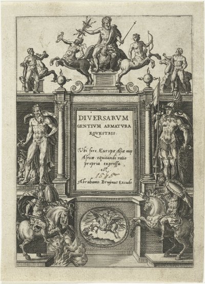 Titelpagina voor Vanene til nesten alle nasjoner i Europa, Asia, Afrika og Amerika Vanene til nesten alle nasjoner i Europa, Asia, Afrika og Amerika av Abraham de Bruyn