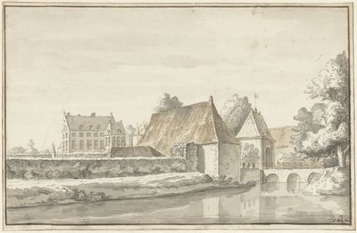 Huset i Dort, nær Gorssel av Abraham de Haen (II)