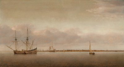 Utsikt over Hoorn, ca. 1650. av Abraham de Verwer