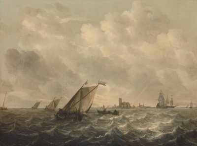 elveutsikt av Abraham van Beyeren