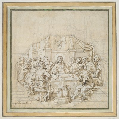 Det siste måltid av Abraham van Diepenbeeck